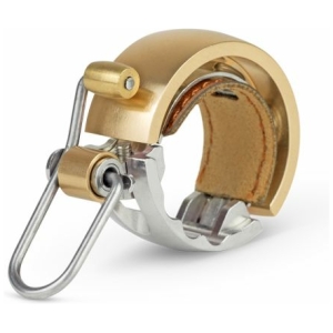 Knog Oi Bell Luxe - Small - Brushed Brass Gold